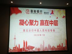 刘启正老师走进徽商银行《凝心聚力 赢在中层》专题培训